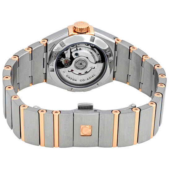 أوميغا، ساعة كونستليشن نسائية محورية بمينا ألماس أزرق