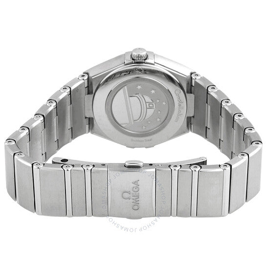 ساعة أوميغا كونستليشن كوارتز دايموند بمينا خضراء للسيدات