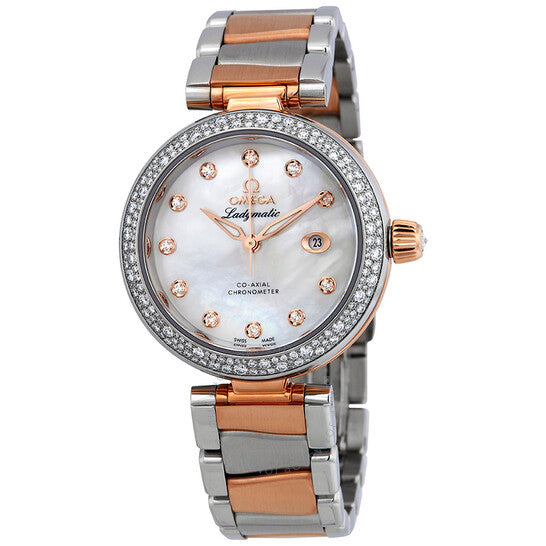 Omega, De Ville Automatic Mother of Pearl Dial Ladies Watch