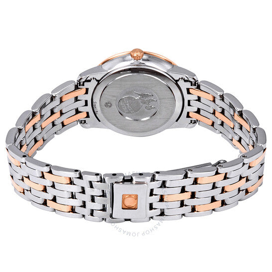 Omega, De Ville Diamond Silver Dial Two-tone Ladies Watch
