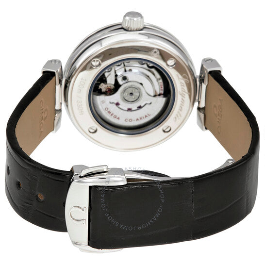 Omega, De Ville Ladymatic Automatic Black Diamond Dial Watch