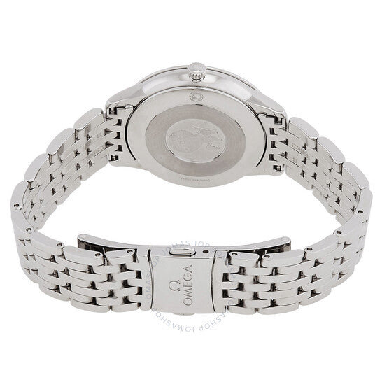 ساعة أوميغا دي فيل كوارتز نسائية بمينا خضراء