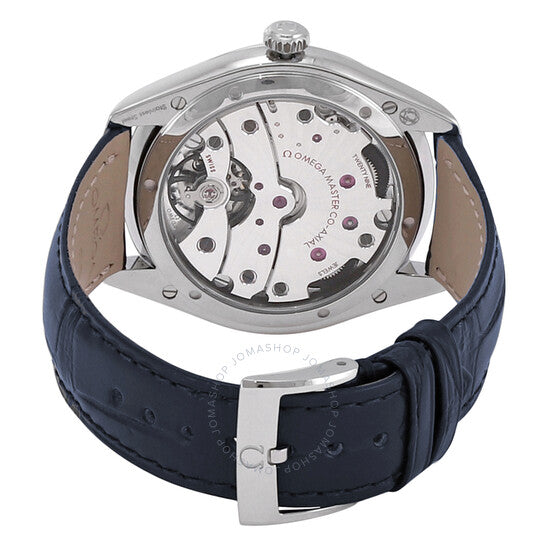 Omega, De Ville Tresor Diamond Blue Dial Men's Watch