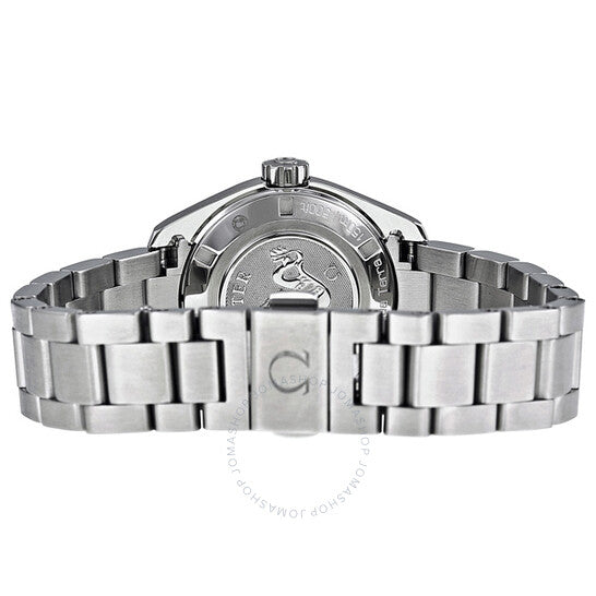 ساعة أوميغا سيماستر أكوا تيرا النسائية المصنوعة من الفولاذ المقاوم للصدأ