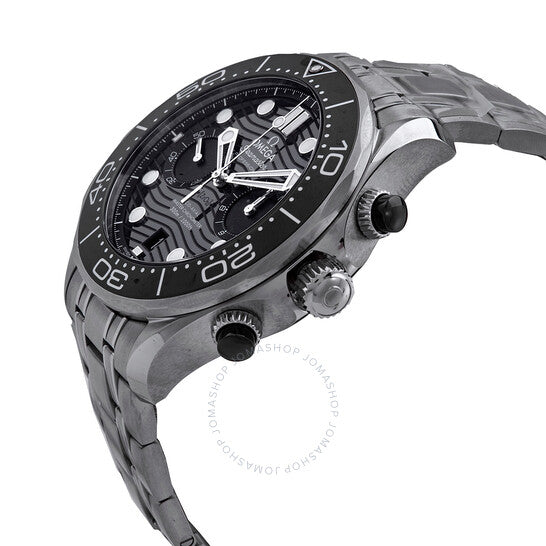 Omega, Seamaster Chronograph Automatic Chronometer Black Dial Men's Watch