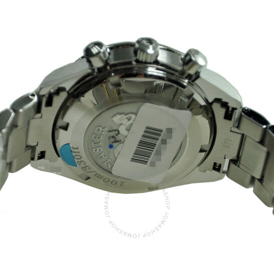 أوميغا، ساعة سبيدماستر كرونوغراف أوتوماتيكية للرجال بمينا أسود