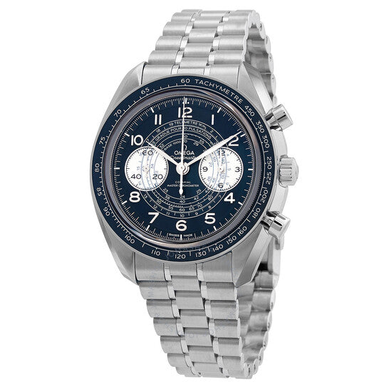 Omega, Speedmaster Chronograph Hand Wind Blue Dial Men's Watch