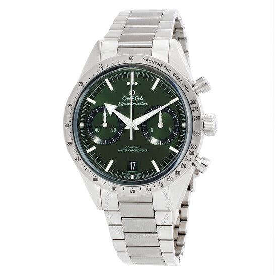 Omega, Speedmaster Chronograph Hand Wind Green Dial Men's Watch