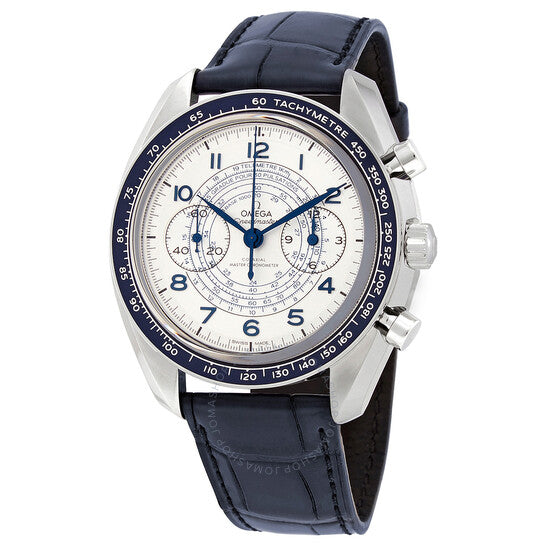 Omega, Speedmaster Chronograph Hand Wind Silver Dial Men's Watch