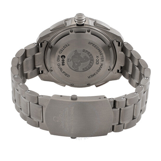 Omega, Speedmaster Perpetual Quartz Analog-Digital Black Dial Men's Watch