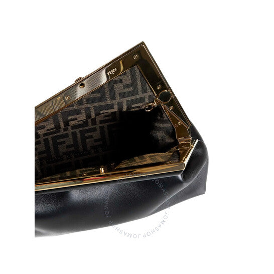 Fendi, Open Box - First Midi Nappa Leather Clutch
