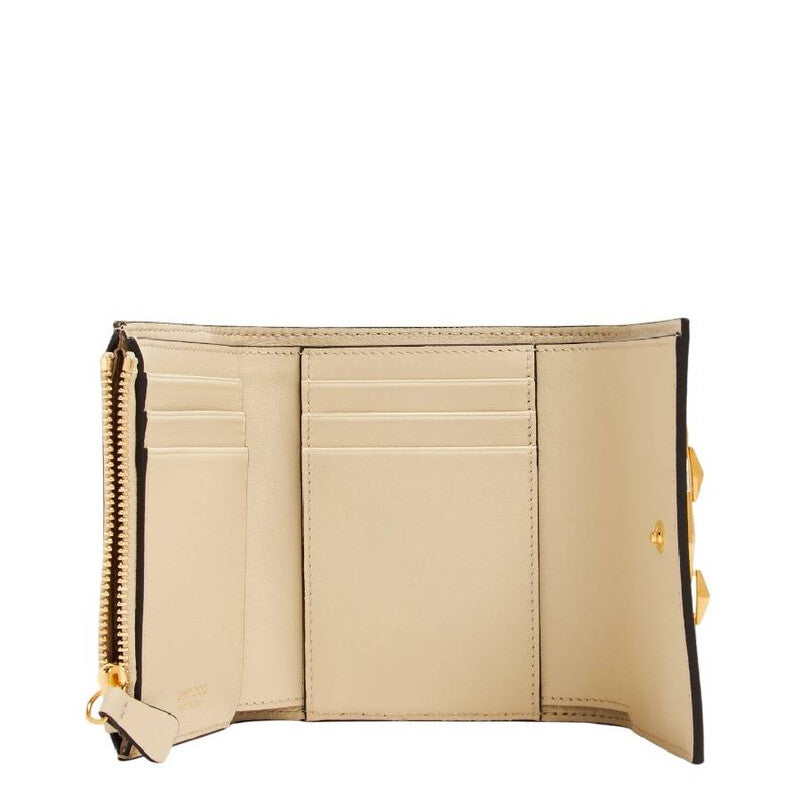 Open Box - Marinda Diamond-Chain Leather Wallet