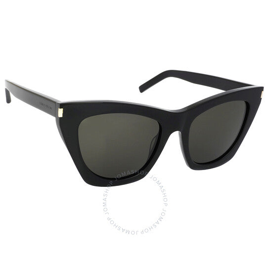 Saint Laurent, Open Box - Grey Cat Eye Ladies Sunglasses
