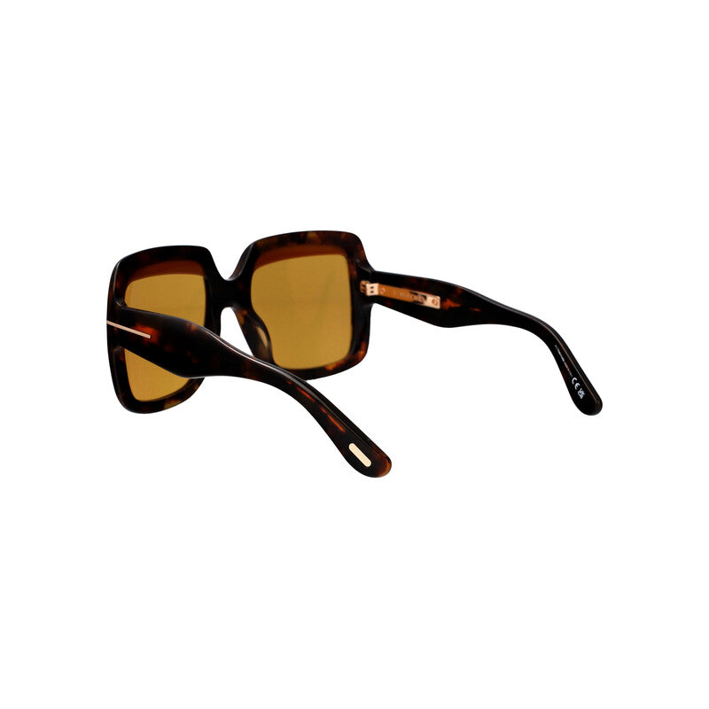 Open Box - Brown Square Ladies Sunglasses