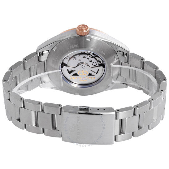 ساعة أورينت كلاسيك ستار أوتوماتيكية للرجال بمينا أبيض