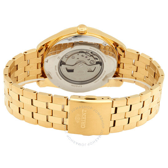 Orient, Multi Year Gold Dial Men's Watch