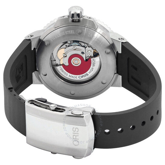 Oris, Aquis Automatic Grey Dial Men's Rubber Watch