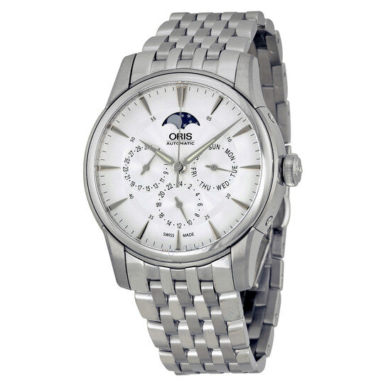 Oris, Artelier Complication Automatic Silver Dial Men's Watch 781-7703-4051MB