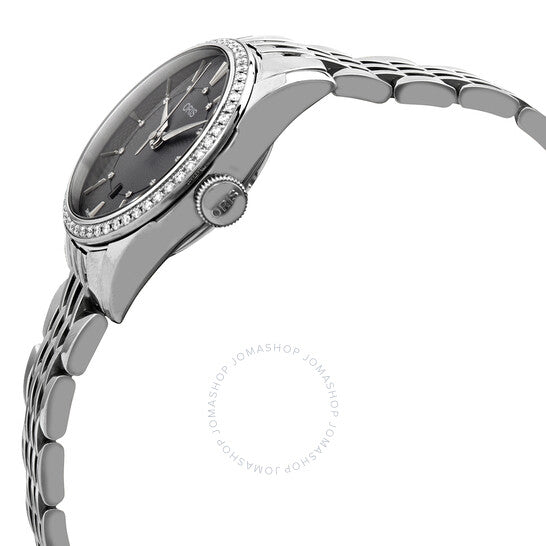 Oris, Automatic Diamond Grey Dial Ladies Watch
