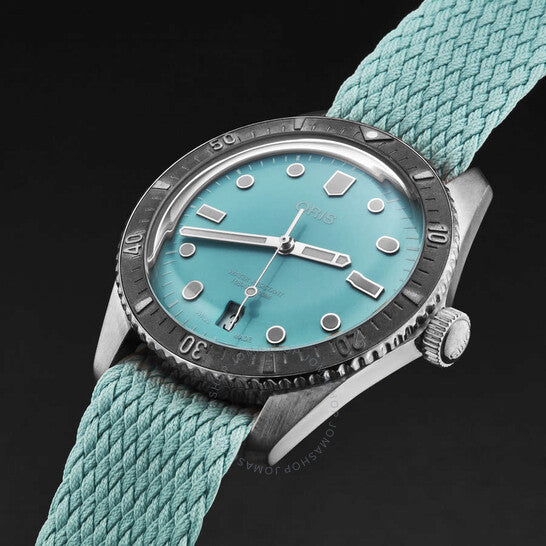 Oris, Divers Sixty-Five Automatic Blue Dial Ladies Watch