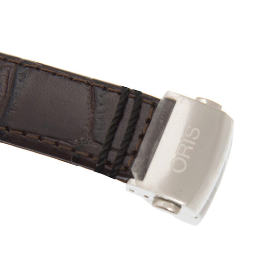 Oris, Rectangular Automatic Silver Dial Ladies Watch