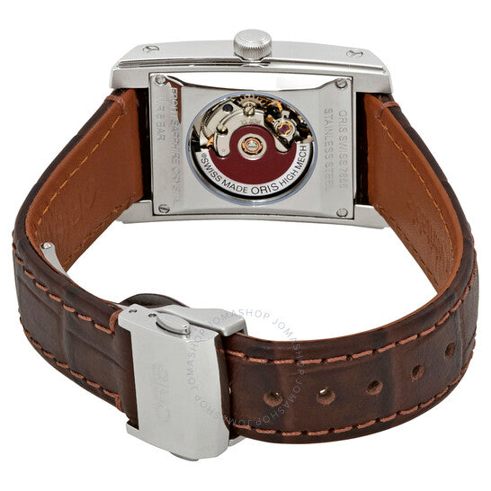 Oris, Rectangular Date Automatic Silver Dial Ladies Watch