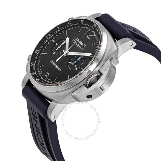 بانراي، ساعة كرونوغراف أوتوماتيكية للرجال بمينا أسود PAM01109