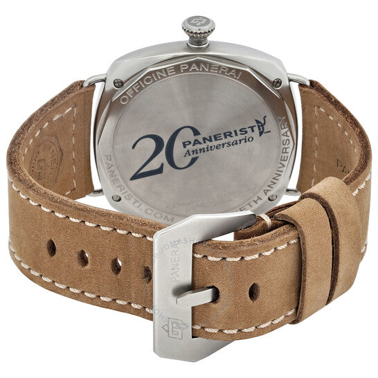 Panerai, Radiomir Venti Hand Wind Brown Dial Men's Watch