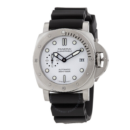 Panerai, Submersible Bianco 42 Automatic White Dial Men's Watch