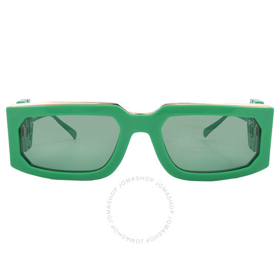 نظارة شمسية نسائية مستطيلة خضراء من فيليب بلين