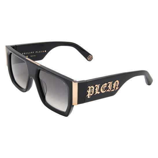 Grey Gradient Browline Ladies Sunglasses
