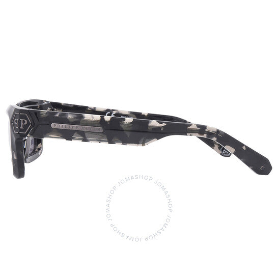 نظارة شمسية رجالية مستطيلة رمادية من فيليب بلين