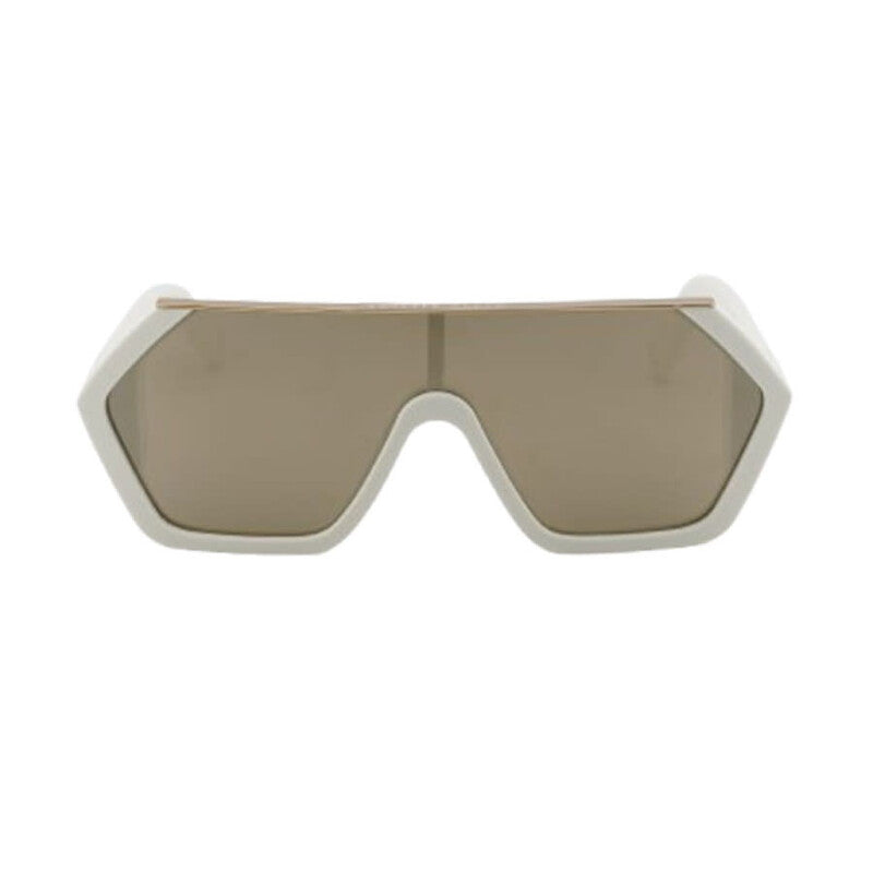 Men's Black Shield Sunglasses
