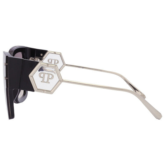 Silver Mirror Square Ladies Sunglasses