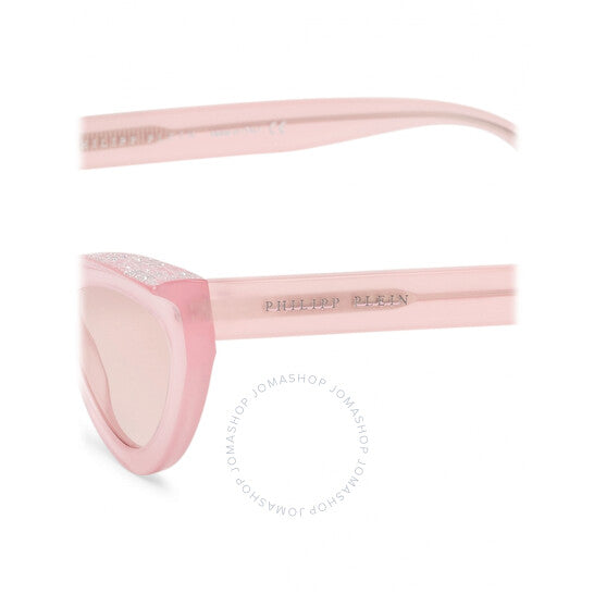 Philipp Plein, Statement Pink Mirror Cat Eye Ladies Sunglasses