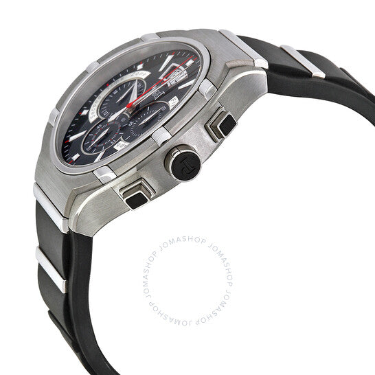 Piaget, Polo Chronograph Automatic Black Dial Rubber Men's Watch