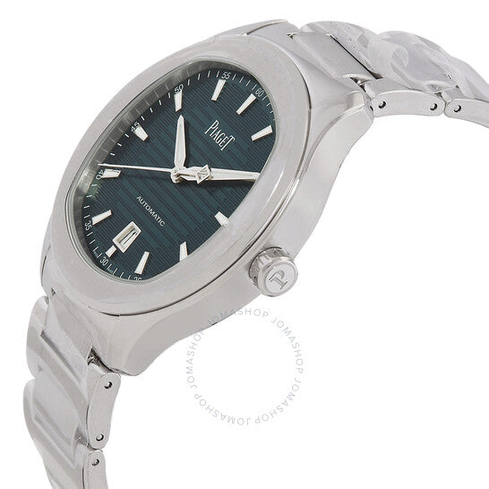 ساعة بياجيه بولو فيلد الأوتوماتيكية ذات الميناء الأخضر