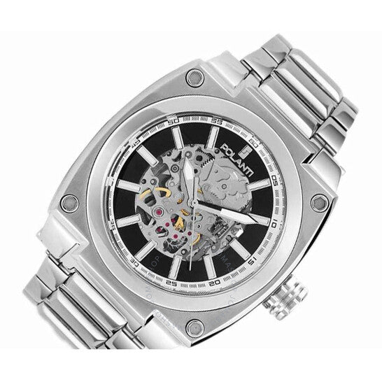 Polanti, Torque Ii Auto Black Dial Men's Watch