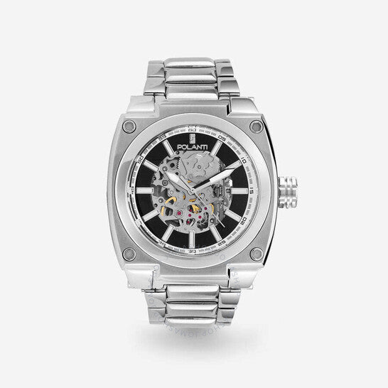 Polanti, Torque Ii Auto Black Dial Men's Watch