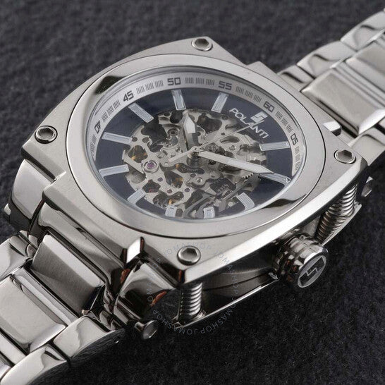 Polanti, Torque Ii Auto Black Dial Men's Watch