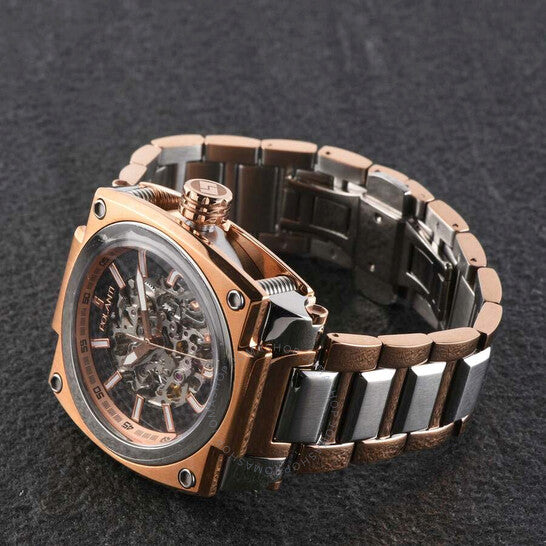 Polanti, Torque Ii Auto Black Dial Men's Watch