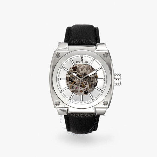 Polanti, Torque Ii Auto Black Dial Men's Watch