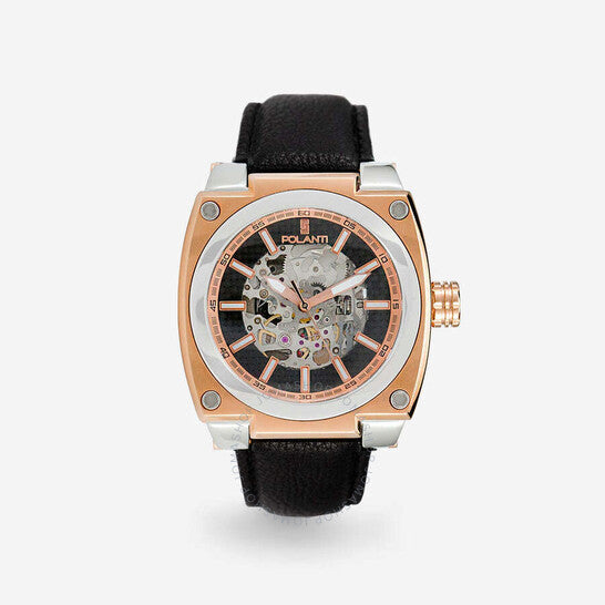 Polanti, Torque Ii Auto White Dial Men's Watch