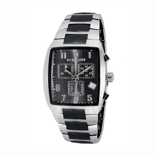 بولانتي، ساعة فالور كوارتز للرجال بمينا أسود