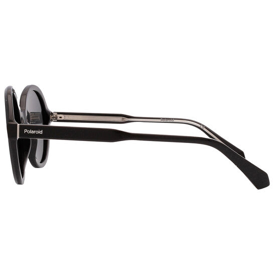 Core Polarized Grey Oval Ladies Sunglasses
