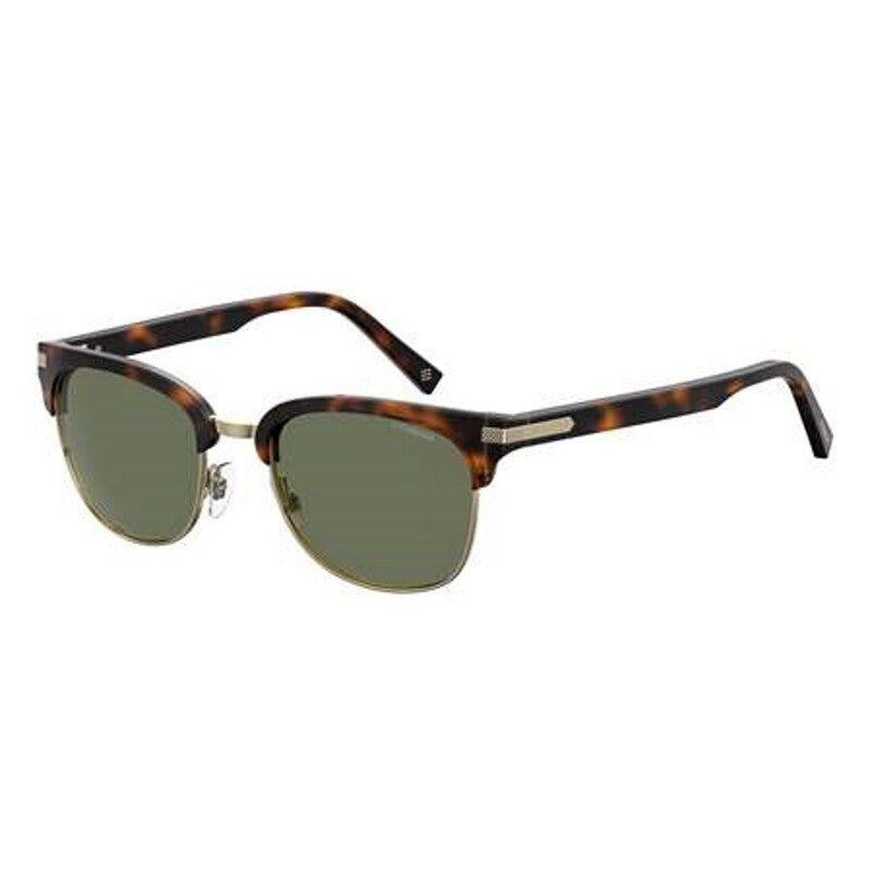 Polarized Green Square Men's Sunglasses