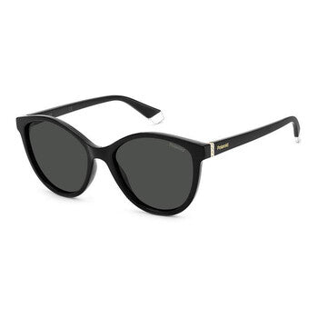 Polarized Grey Oval Ladies Sunglasses