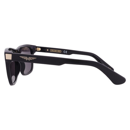 Silver Mirror Square Men's Sunglasses