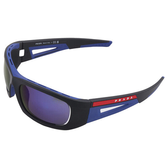 Blue Multilayer Tuning Sport Men's Sunglasses