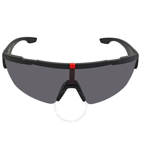 نظارة شمسية برادا لينيا روسا للرجال، مستقطبة باللون الرمادي